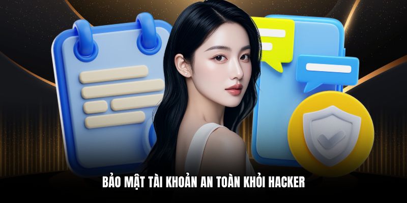 Bảo mật tài khoản an toàn khỏi hacker