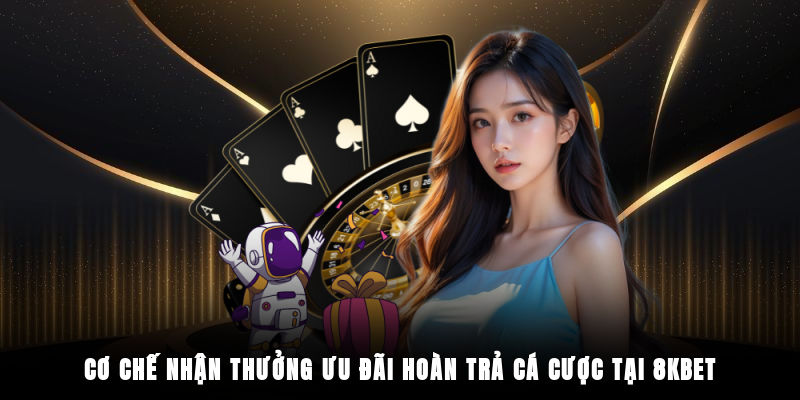 Cơ chế nhận thưởng ưu đãi hoàn trả cá cược tại 8KBET