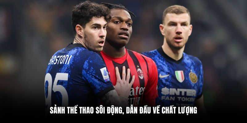 Sảnh thể thao sôi động, dẫn đầu về chất lượng